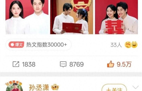 金莎孙丞潇官宣领证！相差17岁的姐弟恋，凭婚前财产公证打脸质疑