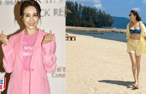 从视后到“最美CEO”，54岁黎姿罕见晒比基尼照展现“蚂蚁腰”，完全不像三孩之妈