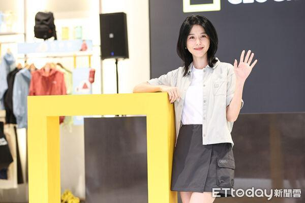 邵雨薇出席理品牌活动。（图／记者林敬旻摄）